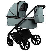 Коляска 3 в 1 Indigo Sting зелёный 01